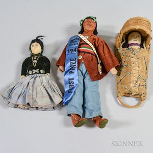 Three Southwest Dolls