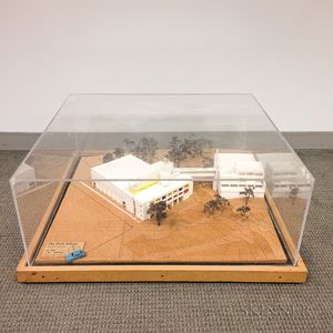 Architectural Model of a Proposed Expansion of the Park School