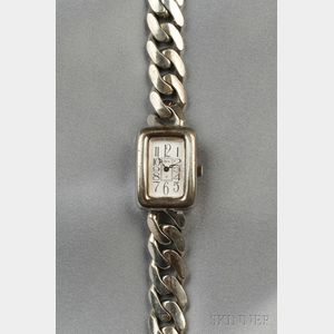 Silver Wristwatch, Obrey