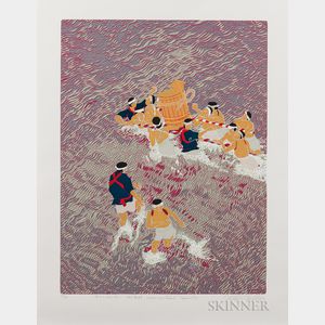 Masaaki Tanaka (b. 1947),Four Silkscreen Prints