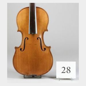 American Violin, August Gemunder, New York, 1870