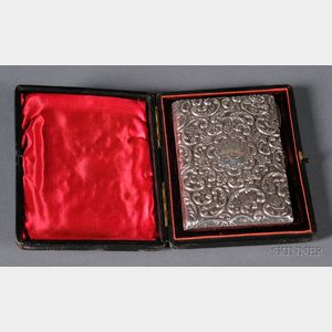 Edward VII Sterling Card Case