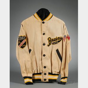 Circa 1940 Boston Bruins Warm-up Jacket