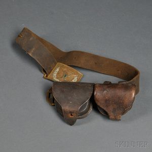 One Model 1851 Belt and Two Cap Boxes