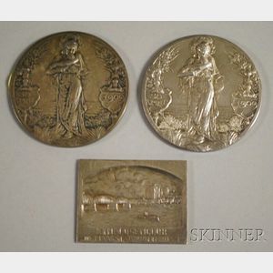 Three European Silver Medallions