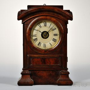 Seth Thomas Mahogany "Arch Top" Mantel Clock with Alarm