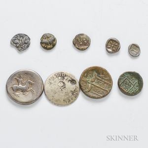 Eight Ancient Coins