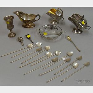 Group of Silver and Silver Plated Items