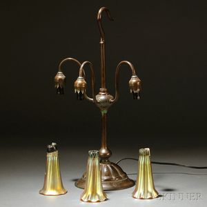 Three-light Lily Lamp