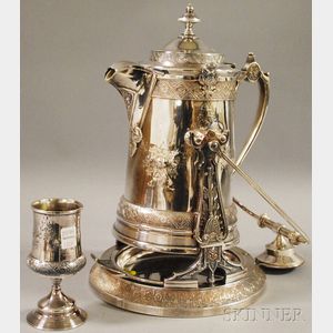 Reed & Barton Silver-plated Water Pitcher on Stand