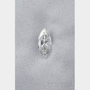 Unmounted Marquise-cut Diamond