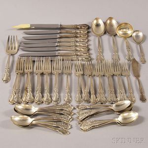 Easterling "American Classic" Sterling Silver Partial Flatware Service