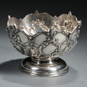Edward VII Sterling Silver Monteith Bowl