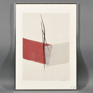 Toko Shinoda (b. 1913),Abstract Brush Painting