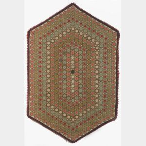 Wool and Cotton Penny Rug