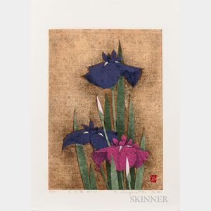 Katsutoshi Suigura (b. 1938),Two Silkscreen Prints