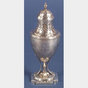 Late 18th Century Continental Silver Muffineer