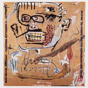 After Jean-Michel Basquiat (American, 1960-1988) Magazine Advertisement Jean Michel Basquiat - Paintings