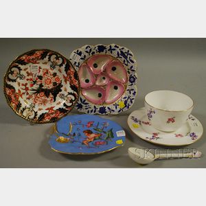 Six Assorted Porcelain Tableware Items
