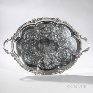 Victorian Silver-plate Tray
