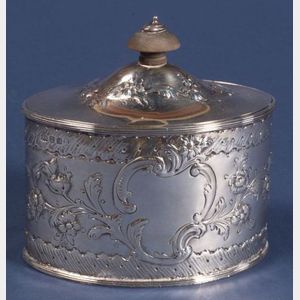 George III Silver Tea Caddy
