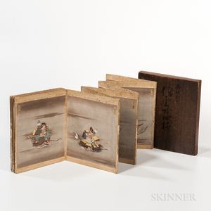Painting Album Depicting the Twenty-four Generals of Takeda Shingen