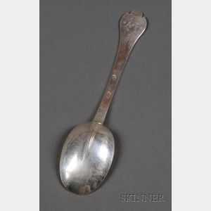 Charles II Silver Trefid Tablespoon