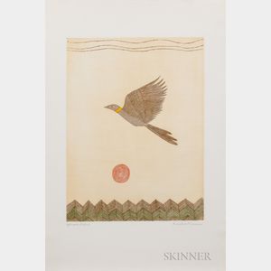 Keiko Minami (1911-2004),Three Aquatint/Etching Prints