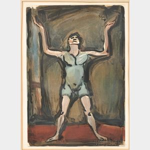 Georges Rouault (French, 1871-1958) Le jongleur