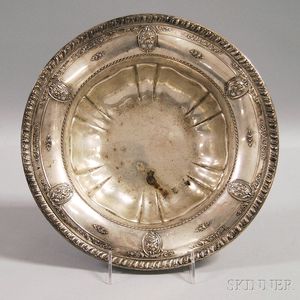 Wallace "Rose Point" Sterling Silver Center Bowl