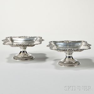 Pair of Dominick & Haff Sterling Silver Tazza