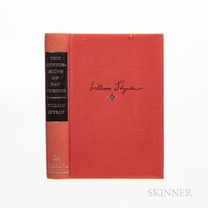 Styron, William (1925-2006) Confessions of Nat Turner