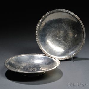 Pair of Marcus & Co. Sterling Silver Dishes