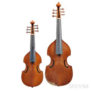 Two Violas da Gamba, Treble and Alto, c. 1960