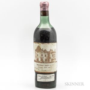 Chateau Haut Brion 1940, 1 bottle