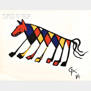 Alexander Calder (American, 1898-1976) Beastie