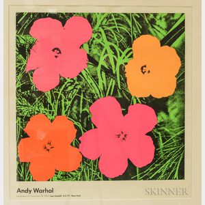 After Andy Warhol (American, 1928-1987) Andy Warhol November 21-December 28, 1964/Leo Castelli... (Flowers)