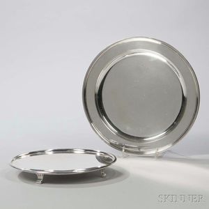 Two Tiffany & Co. Sterling Silver Trays