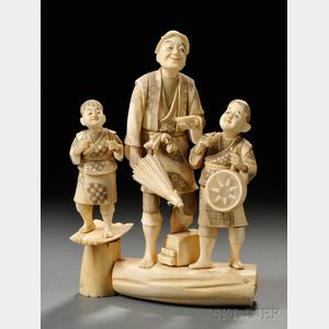 Ivory Group Carving