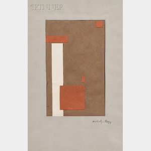 László Moholy-Nagy (Hungarian, 1895-1946) Überschneidung [Intersection/Overlap]