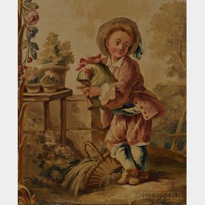 After Francois Boucher (French, 1703-1770) Boy with Bagpipe