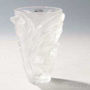 Lalique Martinet Vase
