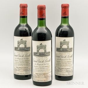 Chateau Leoville Las Cases 1966, 3 bottles