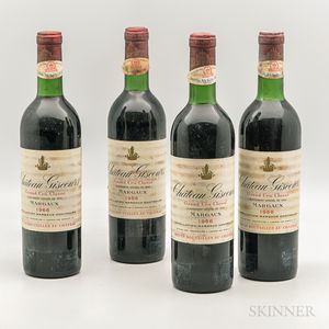 Chateau Giscours 1966, 4 bottles