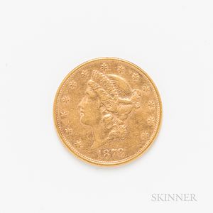 1878-S $20 Liberty Head Gold Coin