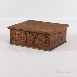 Oak Bible Box