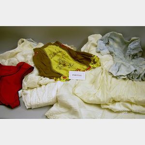 Large Group of Victorian and Later Baby, Children, and Doll Clothes and Accessories