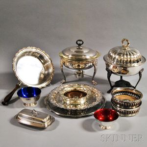 Twelve Silver-plated Items
