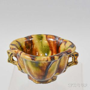 Sancai-glazed Cup