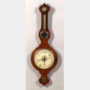 Victorian Rosewood Wheel Barometer